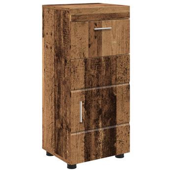 Juego De Muebles De Baño Tulum Madera Vieja 37 X 31,5 X 82 Cm Vidaxl