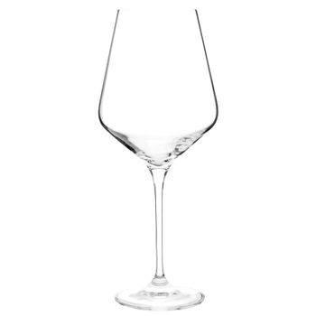 Copa para agua de vidrio transparente