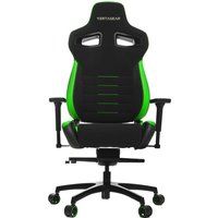 vertagear p-line pl4500 gaming chair - black  green black