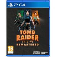 tomb raider iv-vi remastered starring lara croft  - juego ps4 - version espana