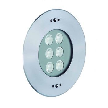 Foco Piscina Led Empotrable 180mm 6x2w 6000k Ip68 Aqualux