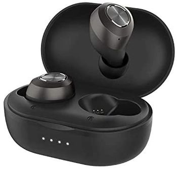LENOVO HT10 Pro Bluetooth Earbuds TWS BT 5.0 Deep Bass, HD Stereo, Noise Cancelling, Gaming Headset Black EU