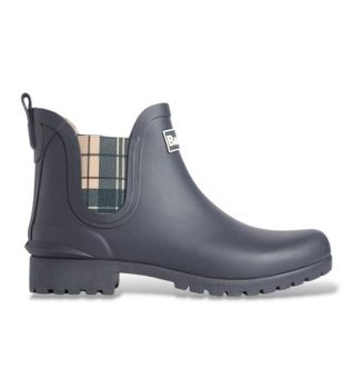 Barbour para mujer. LRF0104 Botines Kirkton Chelsea Welly marino (40), Plano, Ninguno, Casual, Outdoor
