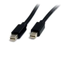 cable de 2m de monitor mini displayport 12 macho a minidp macho- mini dp negro 4k