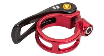 Box helix abrazadera de asiento con liberacion rapida rojo