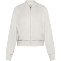 deha chaquetas cozy full-zip bomber para mujer