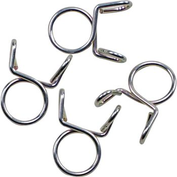 Abrazadera de manguera de combustible 9-10mm gris juego 4pc
