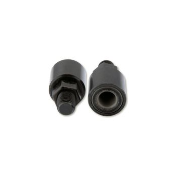 Adaptador antivibración para retrovisores M10x1.25 derecha-derecha par negro