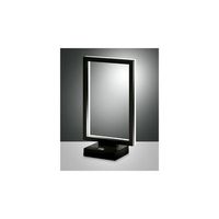 lampara de mesa led negra bard 15w 3394-30-101 fabas luce