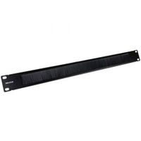 panel guia cables phasak pa 1901 1u rack 19 negro cepillo integrado