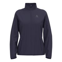 odlo essential light chaqueta para correr mujeres-azul oscuro