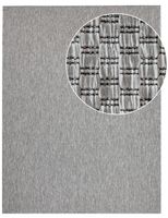 alfombras de interior y exterior venezia gris  140x200 cm