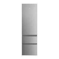 frigorifico combi haier htr3620enmg total no frost 205cm 414l e plata