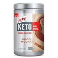 slimfast advanced keto fuel shake smooth mocha