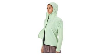 Chaqueta nnormal trail wind verde  mujer