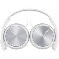 sony mdr-zx310apwce7 headphones - white white