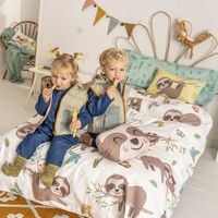juego nordico 2 piezas happy sloth 180x220 cm cama 105