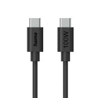 cable usb-c hama 00086448 12 m negro usb 20 100w