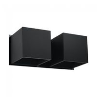 aplique de pared quad 2 luces