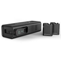 microfono sennheiser 700266 inalambrico omnidireccional con grabacion 32 bits y receptor oled