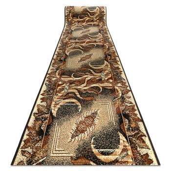 Alfombra De Pasillo Bcf Hoja De Agave Beige 100 Cm 100x590 Cm