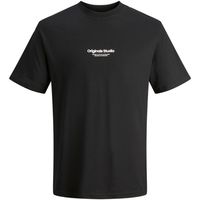 jack  jones camiseta 12256817 jorvesterbro tee ss crew neck noos mni black para nino