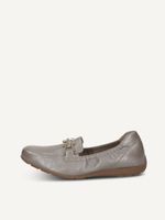 caprice slipper grey made of leather size 37