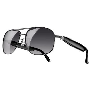 Blackview D1pro Gafas Inteligentes Altavoces Asistente Voz IP54 Bluetooth Negro