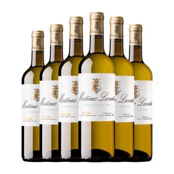 Martínez Lacuesta Vino Blanco Rioja 75 Cl 13.5% Vol. (pack De 6 Unidades)