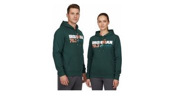 Sudadera con capucha verde ironman 70 3 duisburgo