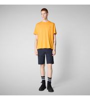 save the duck para hombre dt1709m-besy20 camiseta caius amarillo xl casual algodon manga corta