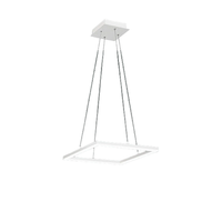 lampara colgante de techo led bard 39w blanco 3394-40-102 fabas luce