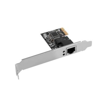 Tarjeta de Red Lanberg PCE-1GB-201 PCI Express 1000 Mbit/s Alámbrico Negro