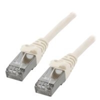 cable de red mcl cat7 sftp 05 m blanco