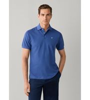 hackett london para hombre hm5600203 polo slim fit logo azul m casual algodon clasico manga corta