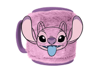 taza - sherwood angel peluche 440 ml ceramica tejido de felpa con cierre velcro