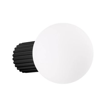 Aplique de pared mido negro