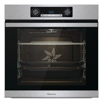 Horno Multifunción Hisense BSA65226AX 77L 60cm Hidrolítico A AirFryer Vapor Inox