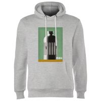 eau hoodie - grey - xxl - grey
