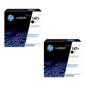 Original Multipack HP LaserJet Enterprise M611x Printer Toner Cartridges (2 Pack) -W1470Y