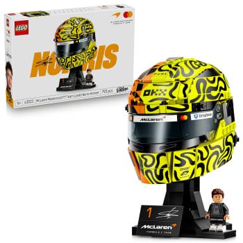 LEGO Editions McLaren Mastercard F1 Team Casco de Lando Norris, Juguete de construcción +14 años - 43023