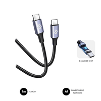 cable subblim plus 10w c-c 1m black
