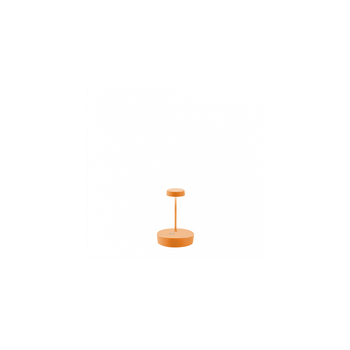 Lámpara De Mesa Led Swap Mini Pro Naranja Recargable Y Regulable