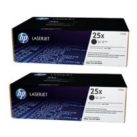 original multipack hp laserjet enterprise m806x nfcwireless direct printer toner cartridges 2 pack -cf325x