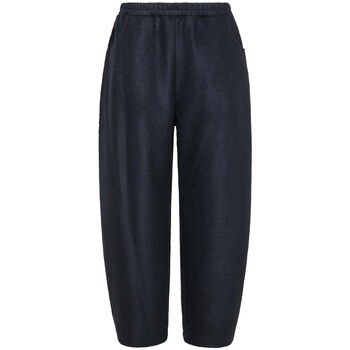 Deha Pantalón fluido Light Boiled Wool Balloon para mujer