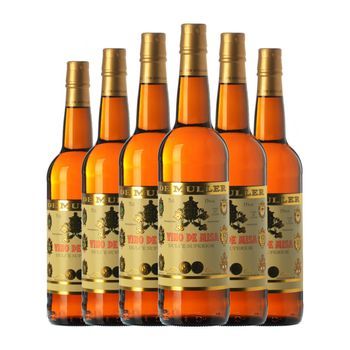 De Muller Vino Dulce Vino De Misa Superior Terra 75 Cl 15% Vol. (pack De 6 Unidades)