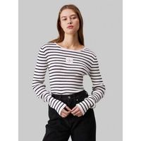 calvin klein jeans jersey jersey label tight mujer para mujer