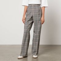 golden goose prince of wales checked wool-blend trousers - it 40uk 8