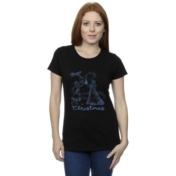 Disney Camiseta Frozen Magic Christmas para mujer
