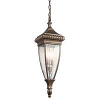 lampara colgante de exterior venetian rain 2 luces